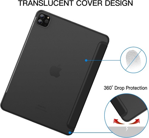 JETech Case for iPad Pro 11-Inch, 2022/2021/2020/2018 Model Black - Picture 4 of 6