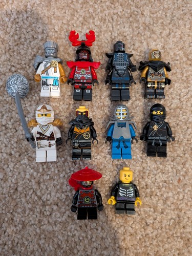 10x Lego Minifiguren Konvolut Ninjago Garmadon Cole Zane - Bild 2 von 4