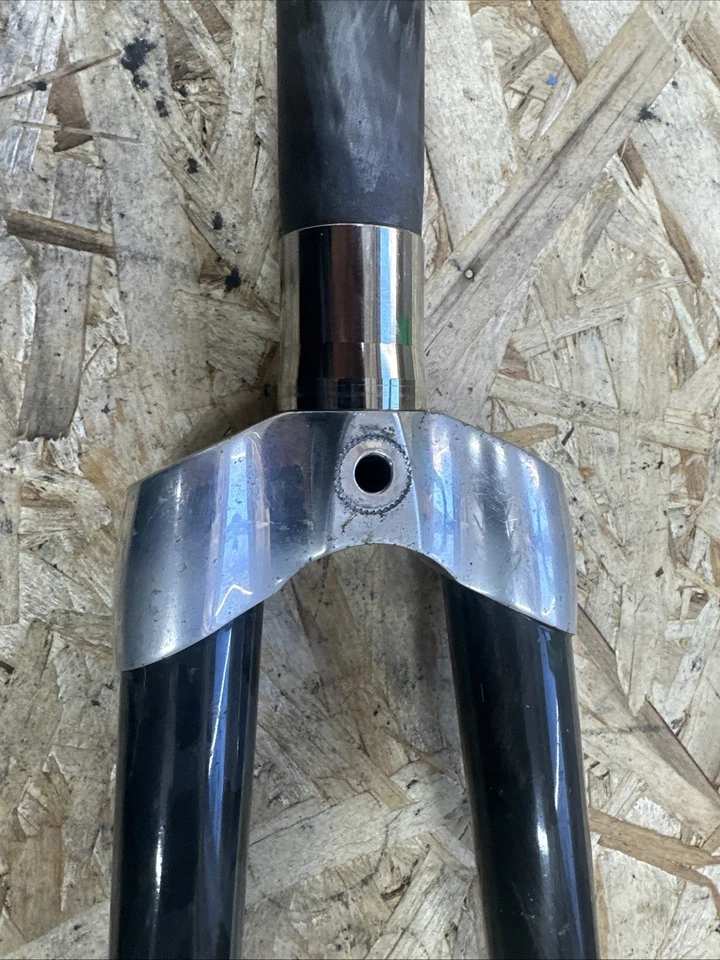 Uncut Wound Up Full carbon road bike fork 1 1/8 inch threadless 700c 367mm Steer - Image 4 of 4