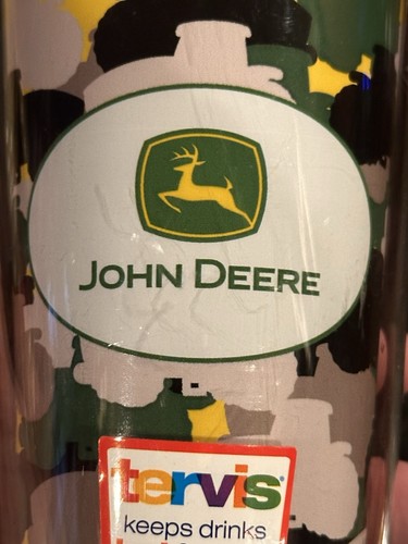 John Deere Camo Tervis Thermo Travel Mug "Nothing Runs Like A Deere" 16OZ USAš„