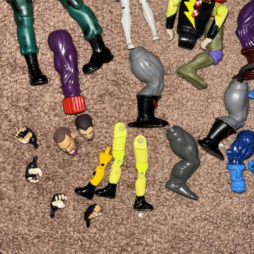 Vintage Action Figure Lot For Parts Or Repair Broken Pieces - Bild 7 von 18