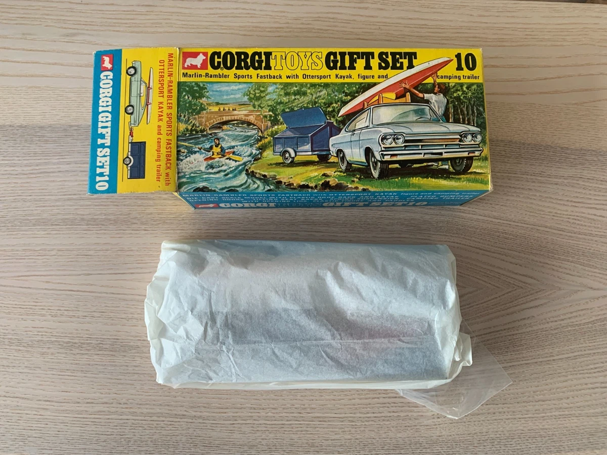 CORGI TOYS GIFT SET 10 MARLIN RAMBLER KAYAK REMORQUE NEUF BOÎTE ORIGINE