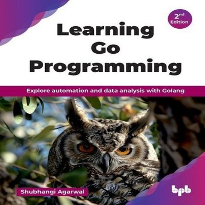 Learning Go Programming Explore automation and data analysis with