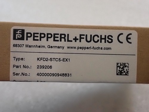 PEPPERL+FUCHS KFD2-STC5-EX1 NEU - Bild 4 von 4
