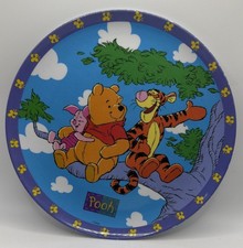 Vintage Zak Designs Winnie the Pooh Tigger Piglet Kid's Plate Melamine 8" Disney