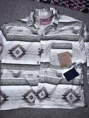 brooklyn cloth co men s aztec print jacket side m brand new