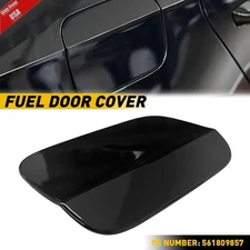 Gas Tank Lid Cover Cap Fuel Filler Door Painted Black For VW Passat 2012-2018 US