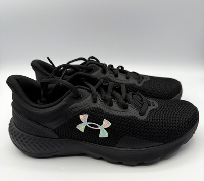 Under Armour Charged Escape 4 Shoes Womens Size 6 Black 3025507 001