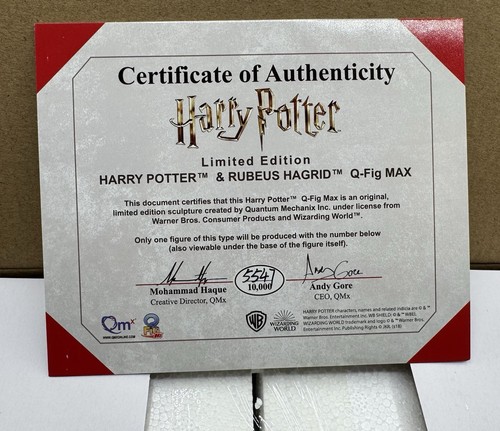 Q-Fig MAX - Diorama Harry Potter y Rubeus Hagrid - Nuevo/Sellado - Imagen 4 de 7