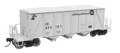 #ad Walthers HO 40#x27; Ortner 100 Ton Open Aggregate Hopper Conrail CR #4931 920 106032 $44.98