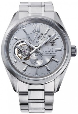 ORIENT STAR Modern Skeleton Stahl Silver RE-AV0125S00Bbr />Herrenuhr Auto