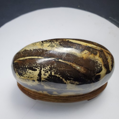 946Gr Beautiful Natural Chinese Dendritic Limestone Picture Guohua Stone-RARE! - Picture 11 of 19