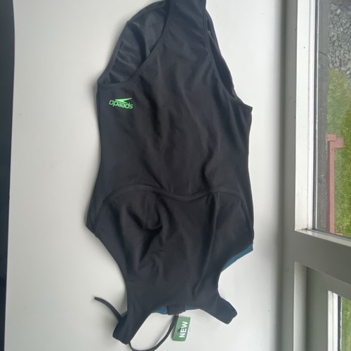 Speedo Endurance Damengröße 12 schwarz neu Badeanzug