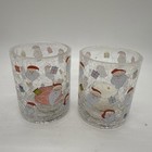 Yankee Candle Sparkling Crackle Votive Tea Light Holder V/H TL/H SANTA PRESENTS