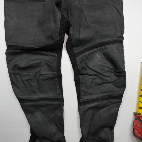 G-Star Raw Jeans Herren 37x29 Schwarz MOTAC 3D Slim Fit Button Fly Moto Biker Denim - Bild 7 von 24