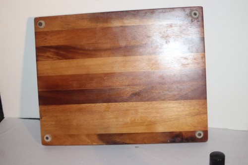 Vintage "Echt Einfach" Schneidebrett, Küche, Griffe, Gummifüße 18x14x1 3/8" - Bild 5 von 10