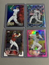 2023 Topps Chrome Lot - Oswald Peraza (RC) - Anthony Rizzo - Yankees