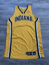 Authentic Adidas Indiana Pacers Pro Cut Team Issue Blank Jersey 2009-2010 48 +2