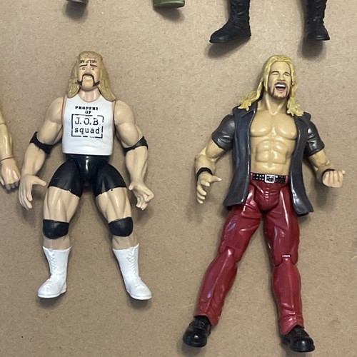 Vintage WWE & WWF Wrestling Action Figures Jakks Lot of 10 - Picture 7 of 23