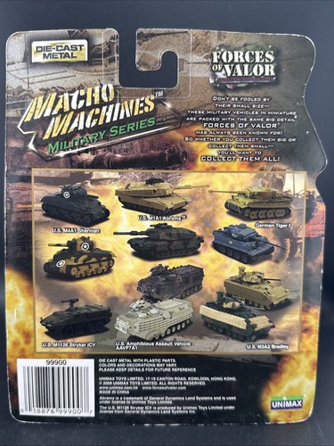 2006 Forces of Valor Macho Machines US M1126 STRYKER ICV green tank very nice - Picture 4 of 4
