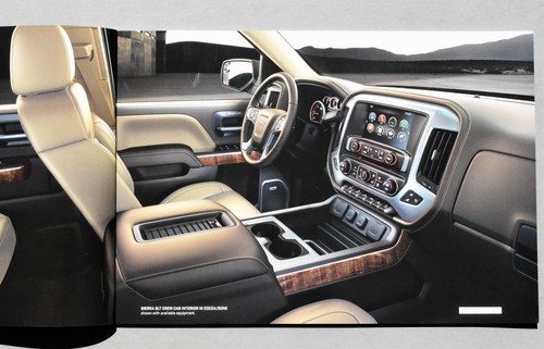 2016 GMC SIERRA 1500 PICKUP VENDITA BROCHURE CATALOGO ~ 52 PAGINE ~ 11,75" X 8" - Foto 3 di 12