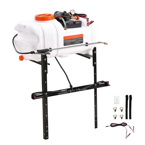 ATV Sprayer 60 L/15.9 Gal ATV/UTV Spot Sprayer with A Nozzle Boom 1.9 GPM - Picture 9 of 12