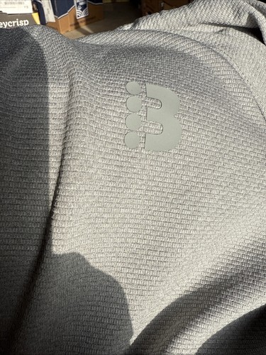 Bench Urbanwear Trainingsjacke Herren mittelgrau durchgehender Reißverschluss sportlich warm up - Bild 4 von 6