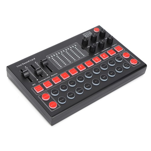 M9 BT Sound Card Set Stable Signal Live Sound Card Equipment Kit Compatible NEW - Afbeelding 2 van 12