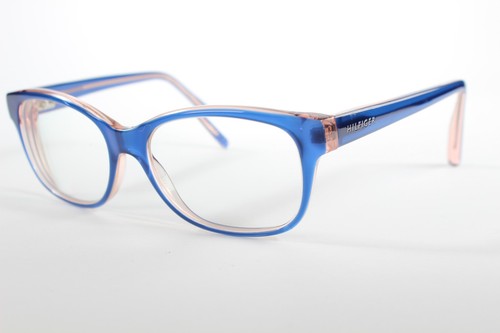 Tommy Hilfiger Eyeglasses TH 83 Women Blue Full Rim Plastic Glasses Frames 52 mm - Picture 1 of 4
