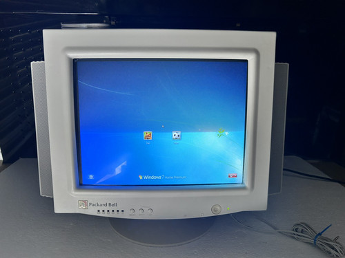 VINTAGE PACKARD BELL 1511SL MONITOR MFG JULY 1994 - Bild 1 von 10