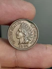 1891 Indian Cent Nice Original AU/UNC