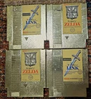Legend of Zelda, Adventure of Link GOLD Nintendo Entertainment System NES Games