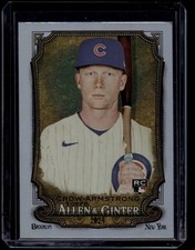 2024 Topps Allen & Ginter Baseball Pete Crow-Armstrong #46 Silver Portrait