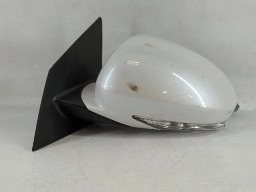 2013-2017 Buick Enclave Driver Left Side View Power Door Mirror White P9J4E