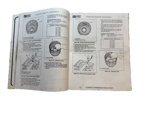 Isuzu JR403-E 1988-1998 Automatic Transmission ATSG Shop Service Repair Manual - Picture 6 of 6