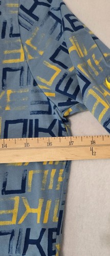 Nike Big Boys Tee Shirt Youth Size XL Blue All Over Nike Print T-Shirt  229 - Picture 8 of 10