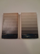Vintage Polaroid 3000 Speed Black White Land Film Type 107. 2 Packs.
