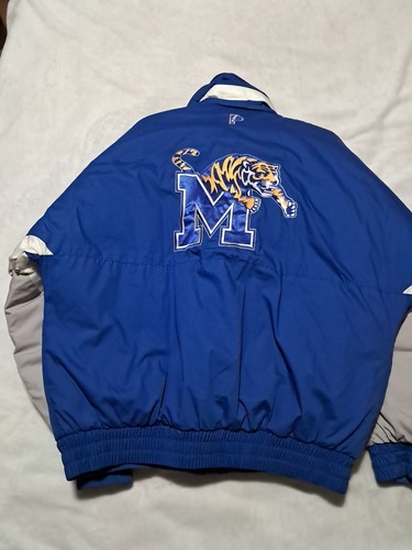 Vtg Memphis State Tigers Pro Player Reversible Puffer Pullover Size XL - Picture 5 of 19