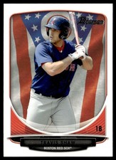 2013 Bowman Prospects Travis Shaw Rookie Boston Red Sox #BP67