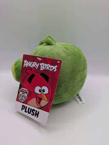 Angry Birds Minion Green Pig Classic 5” Plush Toy Factory Rovio 2024 NWT - Picture 4 of 8