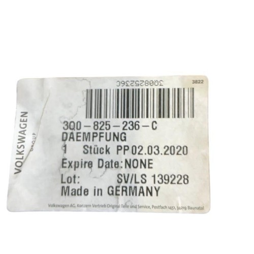Tapa protectora bajo motor - VOLKSWAGEN Golf 7 - 300825236 - Imagen 3 de 3