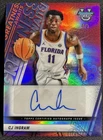 2025 Bowman Best University CJ Ingram Greatness Awaits Red Refractor /5 Auto