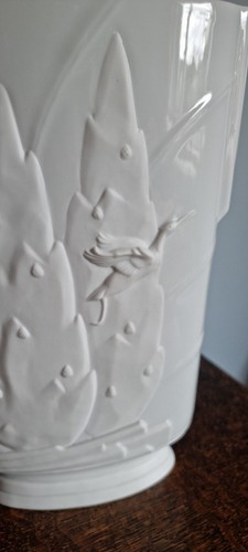 A5504 - Franz Porcelain Collection Large Vase DIANA WITH FAWNS - Picture 7 of 11