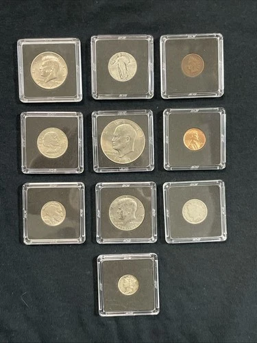 Old Vintage coin lot Silver Standing Liberty Quarter  Liberty Nickel Buffalo