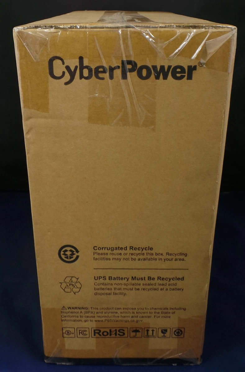 CyberPower CP1500AVRLCD-R 1500VA/900W LCD UPS System BRAND NEW