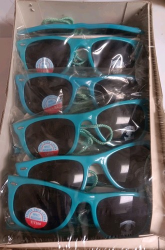 Box of 12 Vintage North Carolina Tar Heels Sunglasses New Old Stock NOS  - Picture 1 of 4