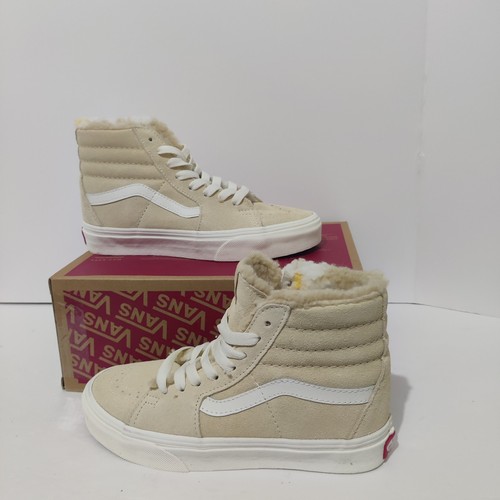Vans SK8-Hi Cozy Hug Biscotti braune Damen-Sneaker Größe 5/große Kindergröße 3,5 - Bild 1 von 8