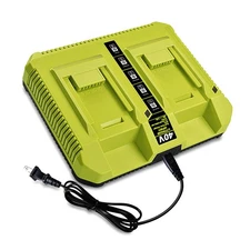 NEW 40V Dual Fast  Charger for Ryobi OP4040 OP4026 OP40601 Battery Rapid Charger