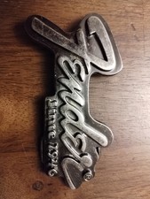 Fender Guitar Since 1946 Logo Belt Buckle Metal