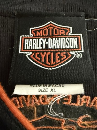 Harley Davidson Womens Baseball Jersey Size XL Harley Davidson of Montgomery AL - Picture 5 of 6